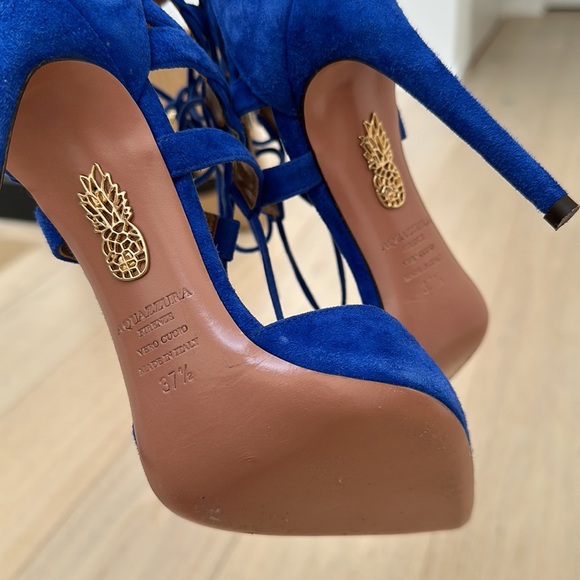 Aquazzura Belgravia lace up pumps - Picture 5 of 6